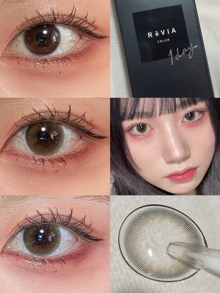 ReVIA 1day/ReVIA/ワンデー(1DAY)カラコンを使ったクチコミ(4枚目)