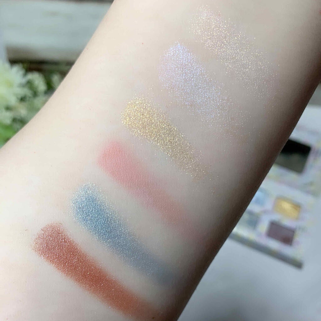 スワンプリンセス アイシャドウパレット/FLORTTE/アイシャドウパレットを使ったクチコミ(3枚目)