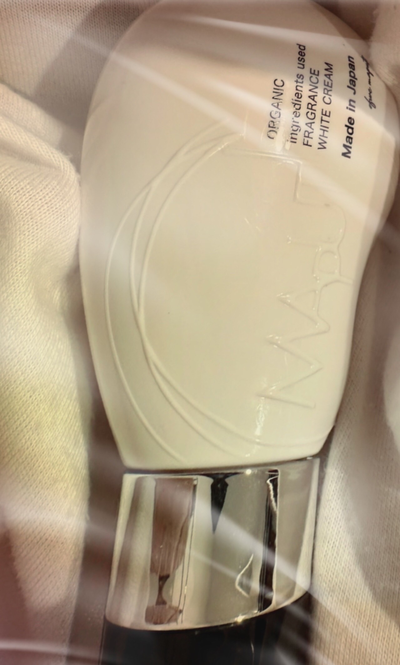 オーガニックフレグランスホワイトクリーム/MAPUTI/デリケートゾーンケアを使ったクチコミ（1枚目）