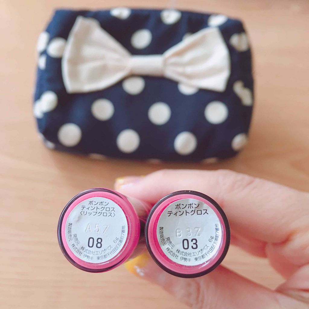 ティントグロス/ボンボン/リップグロスを使ったクチコミ（2枚目）