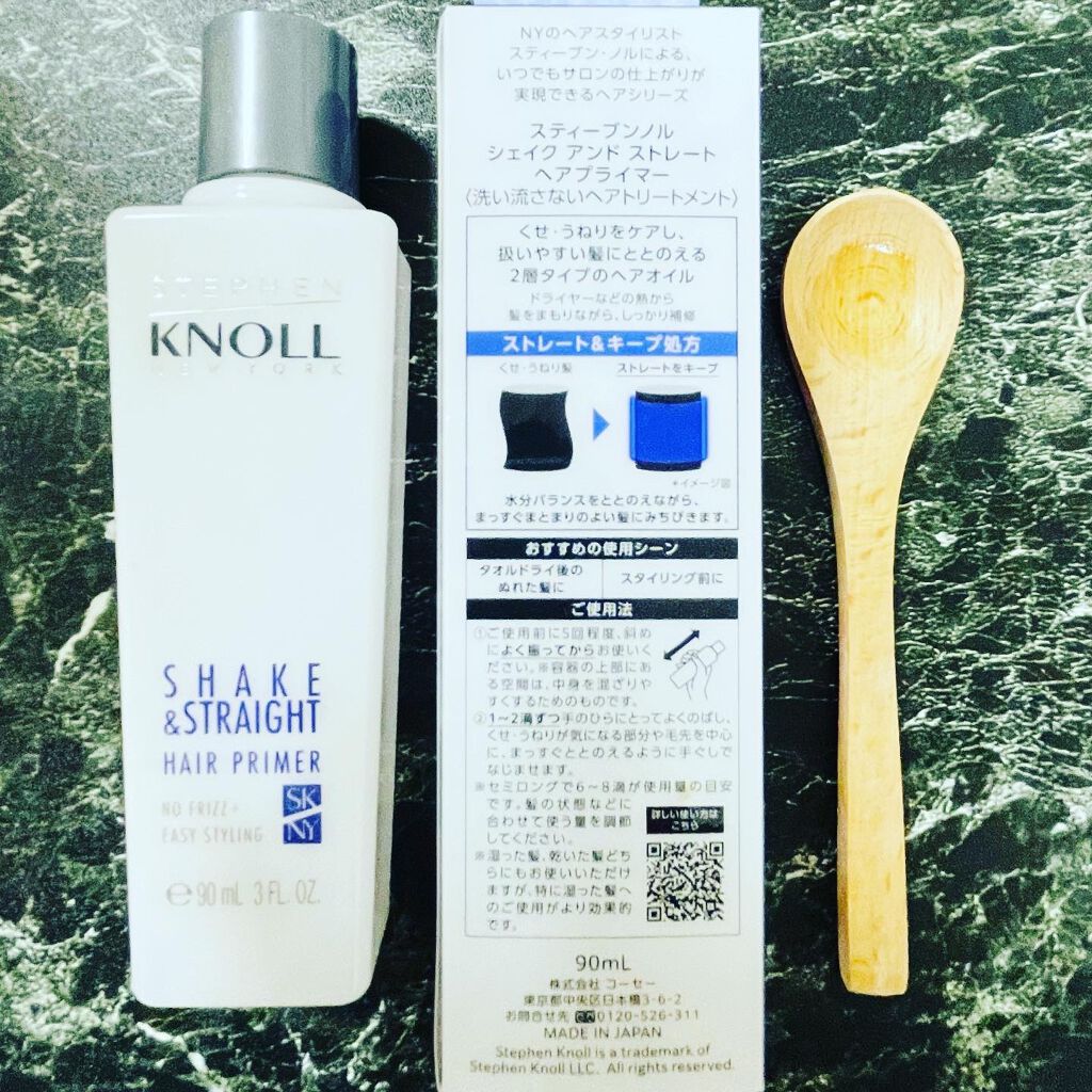 シェイク アンド ストレート ヘアプライマー/スティーブンノル ニューヨーク/ヘアオイルを使ったクチコミ(3枚目)
