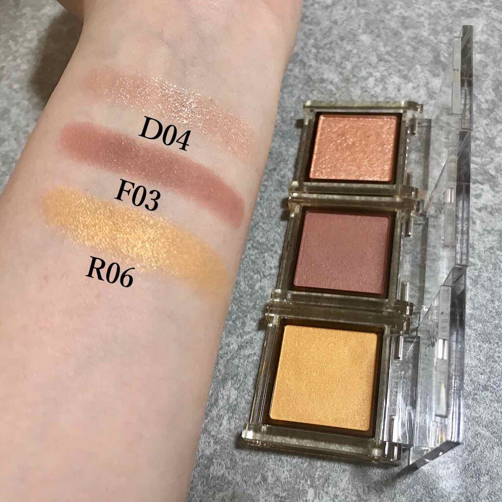 アイプランナー/excel/単色アイシャドウを使ったクチコミ(2枚目)