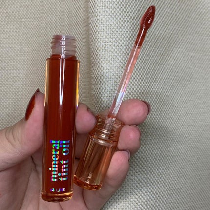 ミネラルティントオイル #09 モーニングスター/4U2/リップティントを使ったクチコミ(3枚目)