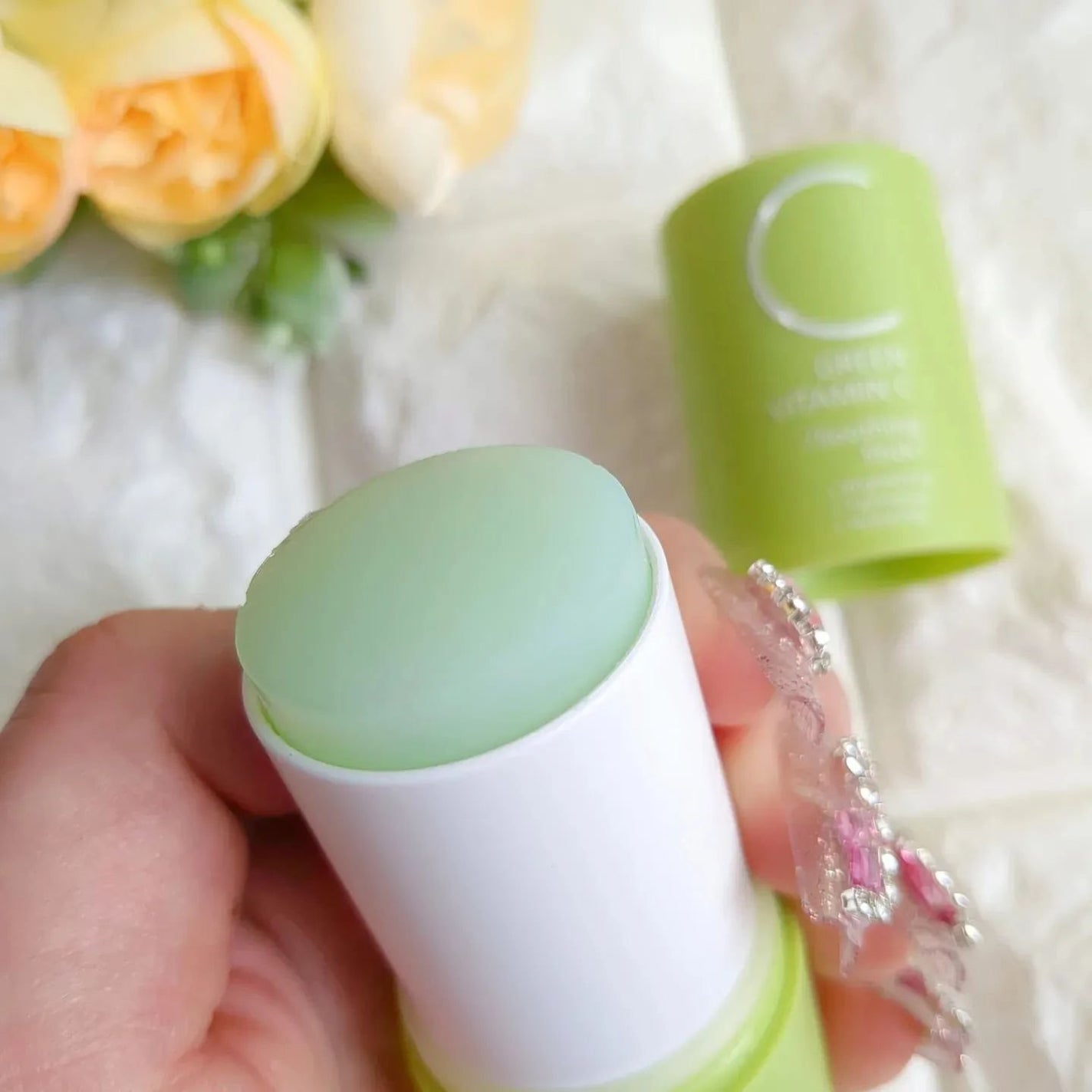 グリーンビタミンCスティック/Ariul/フェイスバームを使ったクチコミ(8枚目)