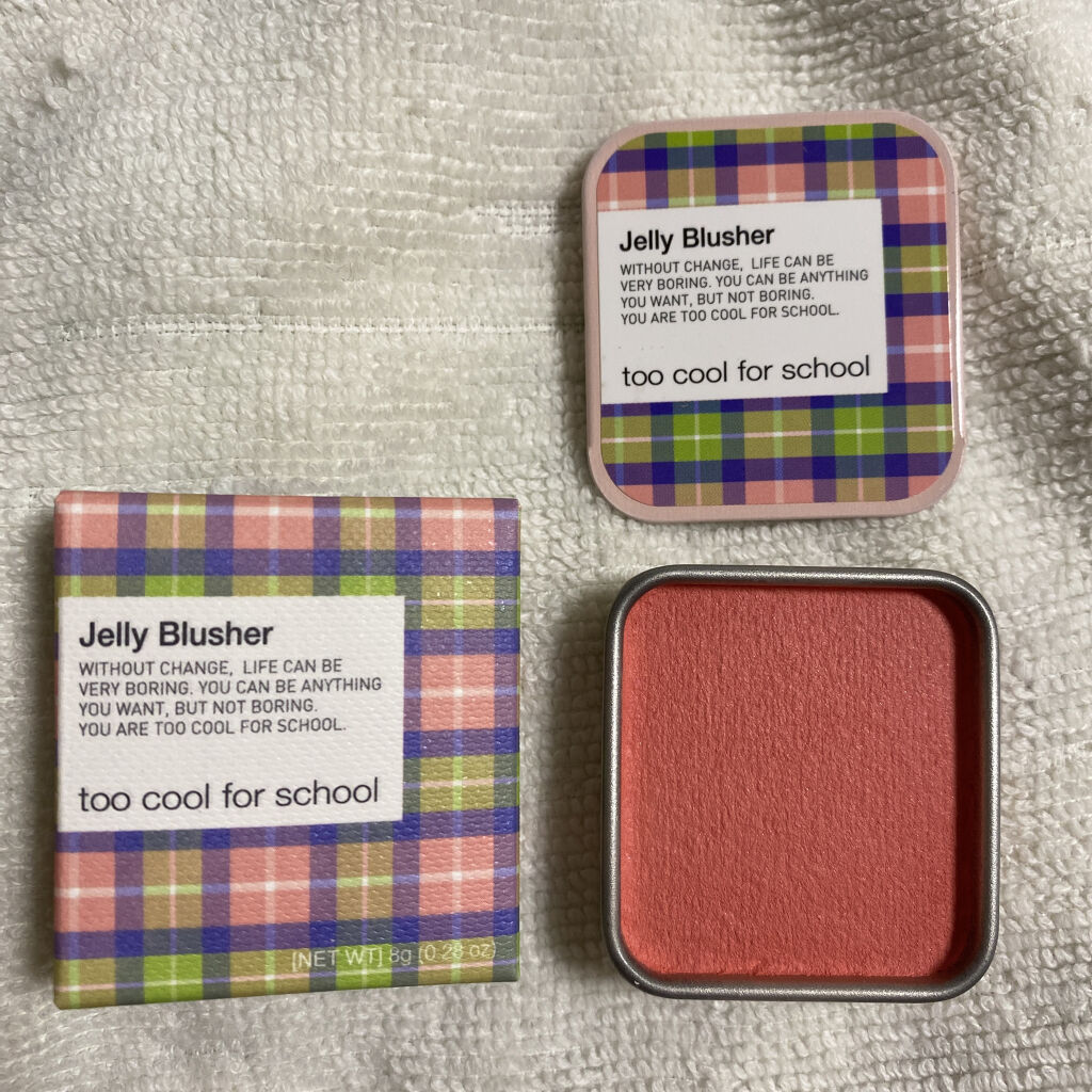 JELLY BLUSHER/too cool for school/ジェル・クリームチークを使ったクチコミ（3枚目）