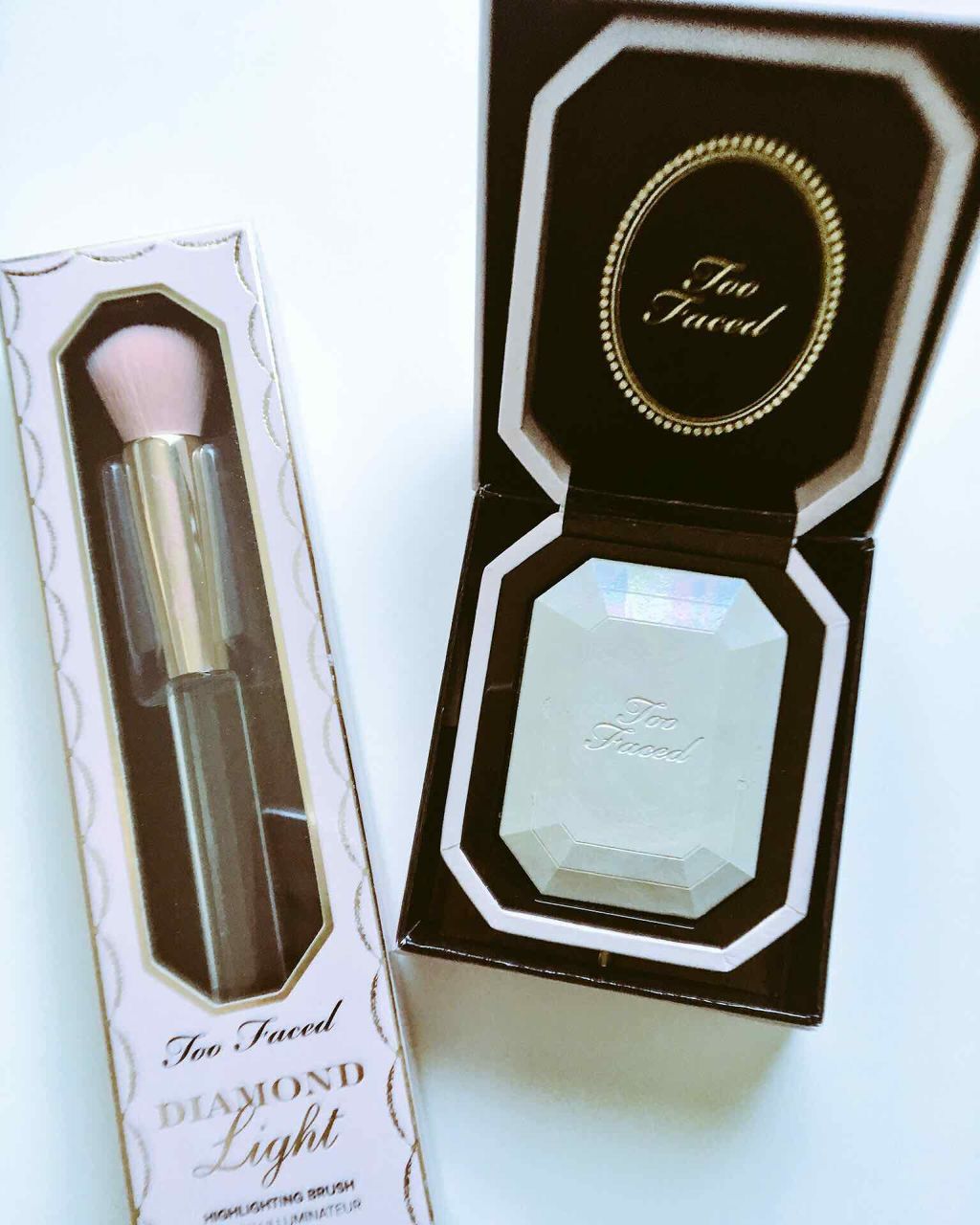 ダイヤモンドライト マルチユース ハイライター/Too Faced/パウダーハイライトを使ったクチコミ(1枚目)
