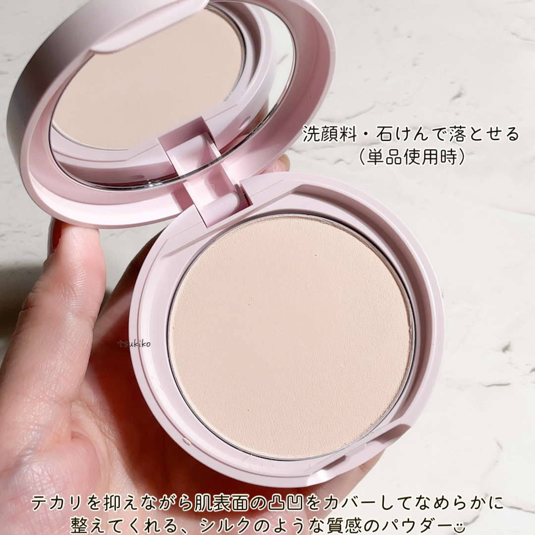 マシュマロフィニッシュパウダー ML マットライトオークル（限定パッケージ）/キャンメイク/プレストパウダーを使ったクチコミ（3枚目）