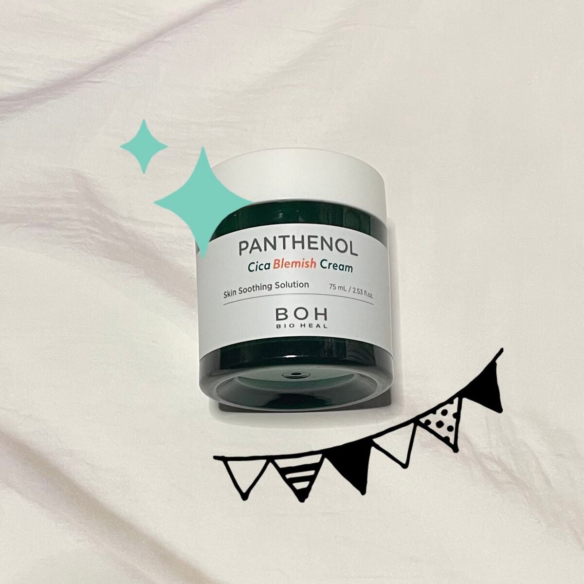 パンテノールシカブレミッシュクリーム/BIOHEAL BOH/フェイスクリームを使ったクチコミ(1枚目)