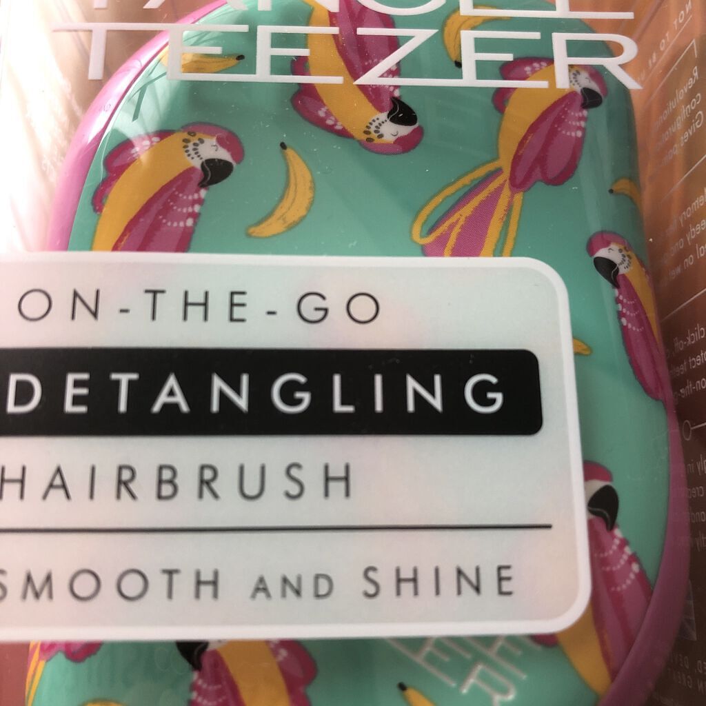 コンパクトスタイラー パラダイスバード/TANGLE TEEZER/ヘアブラシを使ったクチコミ（1枚目）