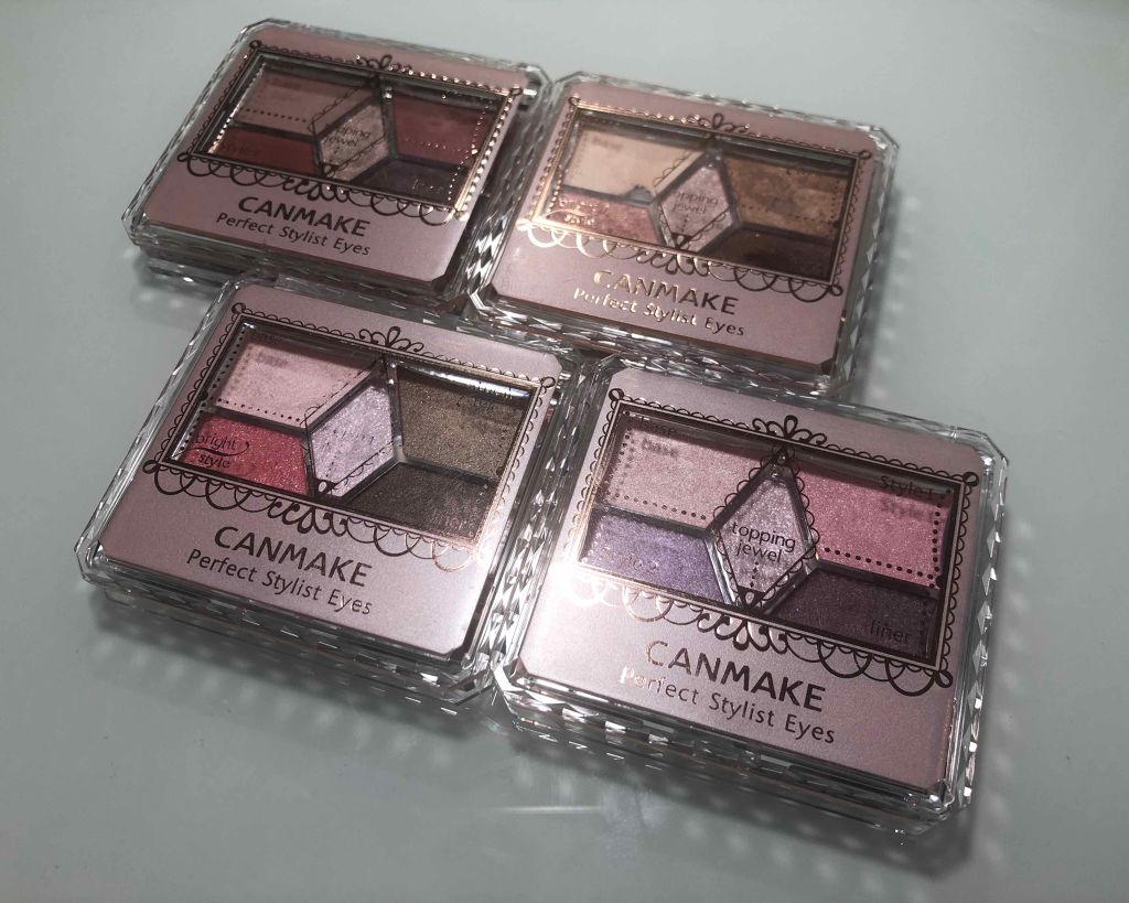 【旧品】パーフェクトスタイリストアイズ/キャンメイク/アイシャドウパレットを使ったクチコミ(2枚目)
