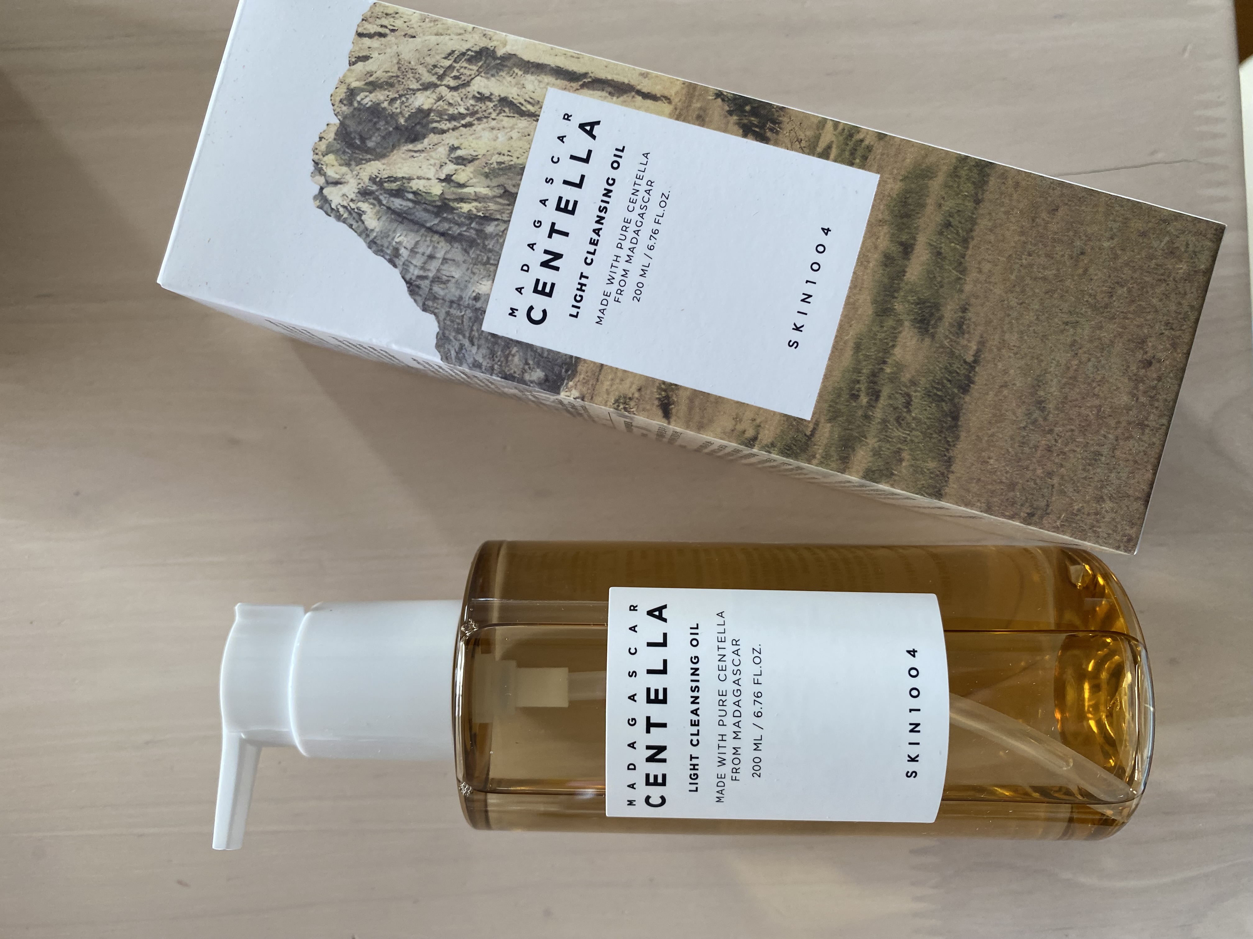 センテラ ライトクレンジングオイル/SKIN1004/オイルクレンジングを使ったクチコミ（2枚目）