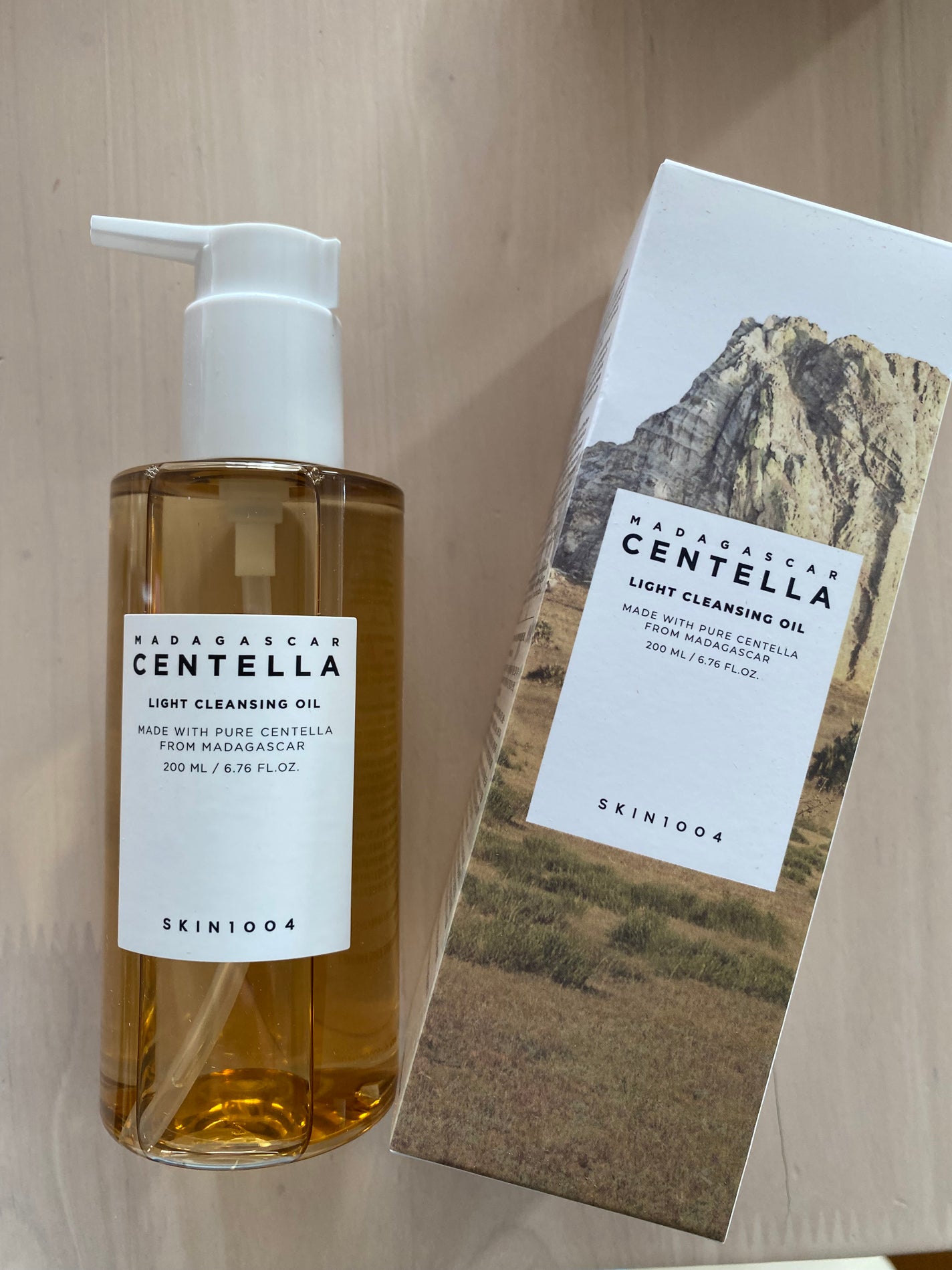 センテラ ライトクレンジングオイル/SKIN1004/オイルクレンジングを使ったクチコミ(2枚目)
