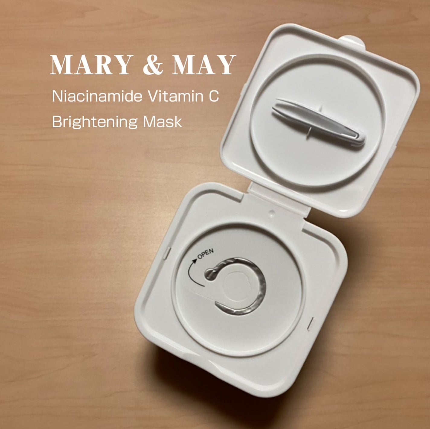 ナイアシンアミドビタミンC ブライトニングマスク/MARY&MAY/シートマスク・パックを使ったクチコミ(6枚目)