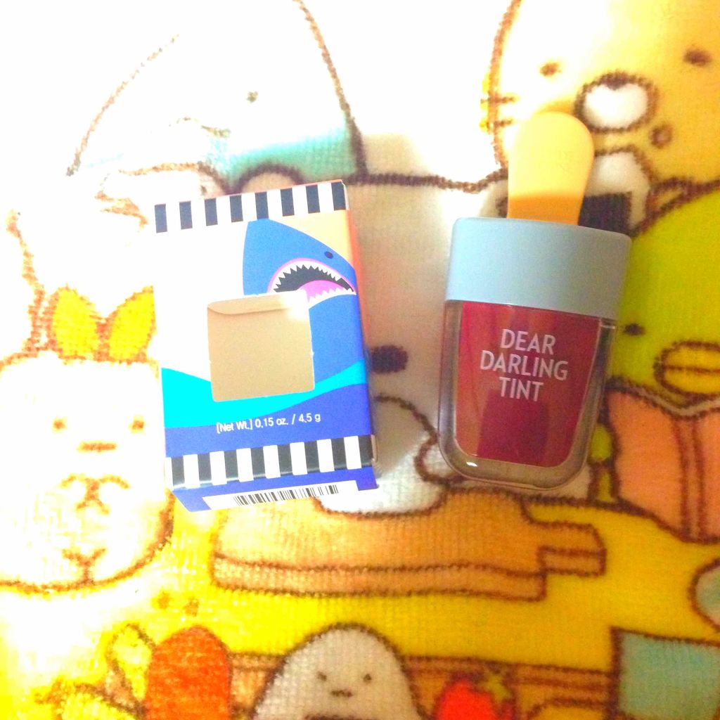 ディアダーリン ウォータージェルティント (アイスティント)/ETUDE/口紅を使ったクチコミ(1枚目)