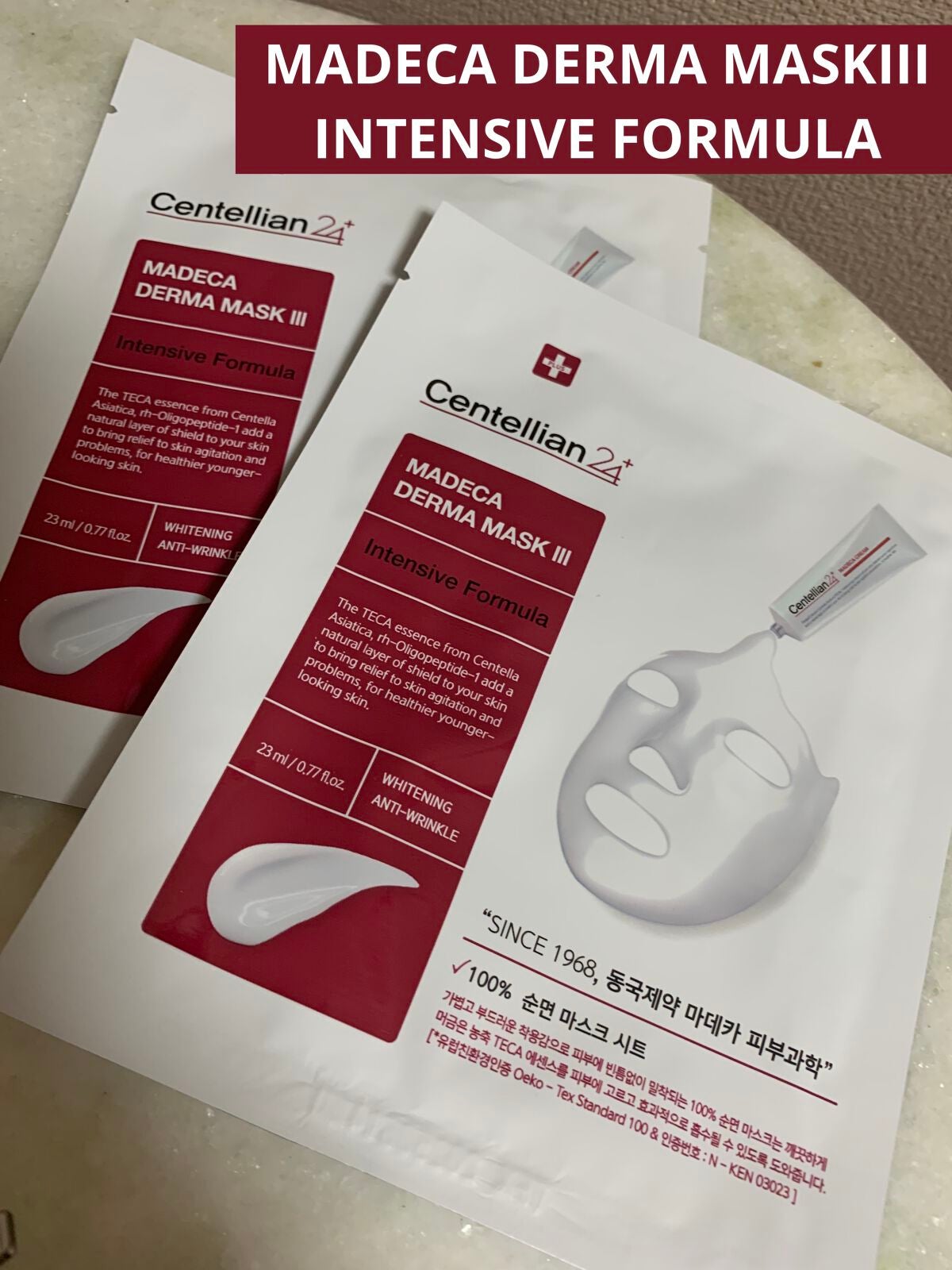マデカダーママスクⅢ インセンティブフォーミュラ/センテリアン24/シートマスク・パックを使ったクチコミ(2枚目)
