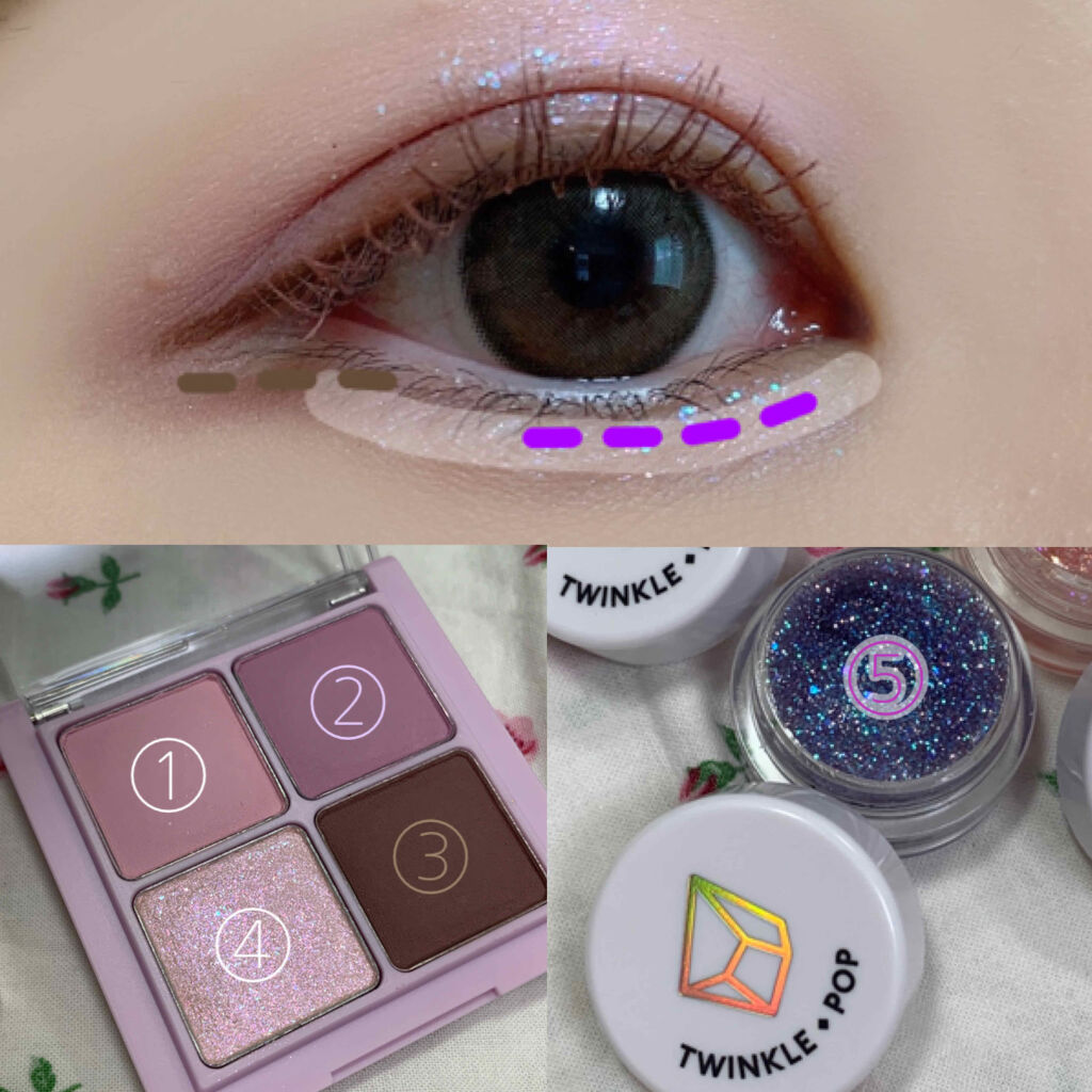 ピンク モーメント インク カラー カラ/PERIPERA/マスカラを使ったクチコミ（2枚目）