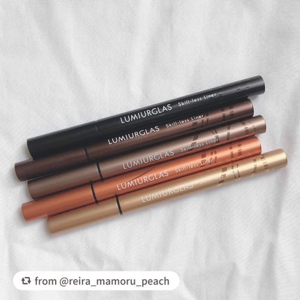 スキルレスライナー/LUMIURGLAS/リキッドアイライナーを使ったクチコミ(2枚目)