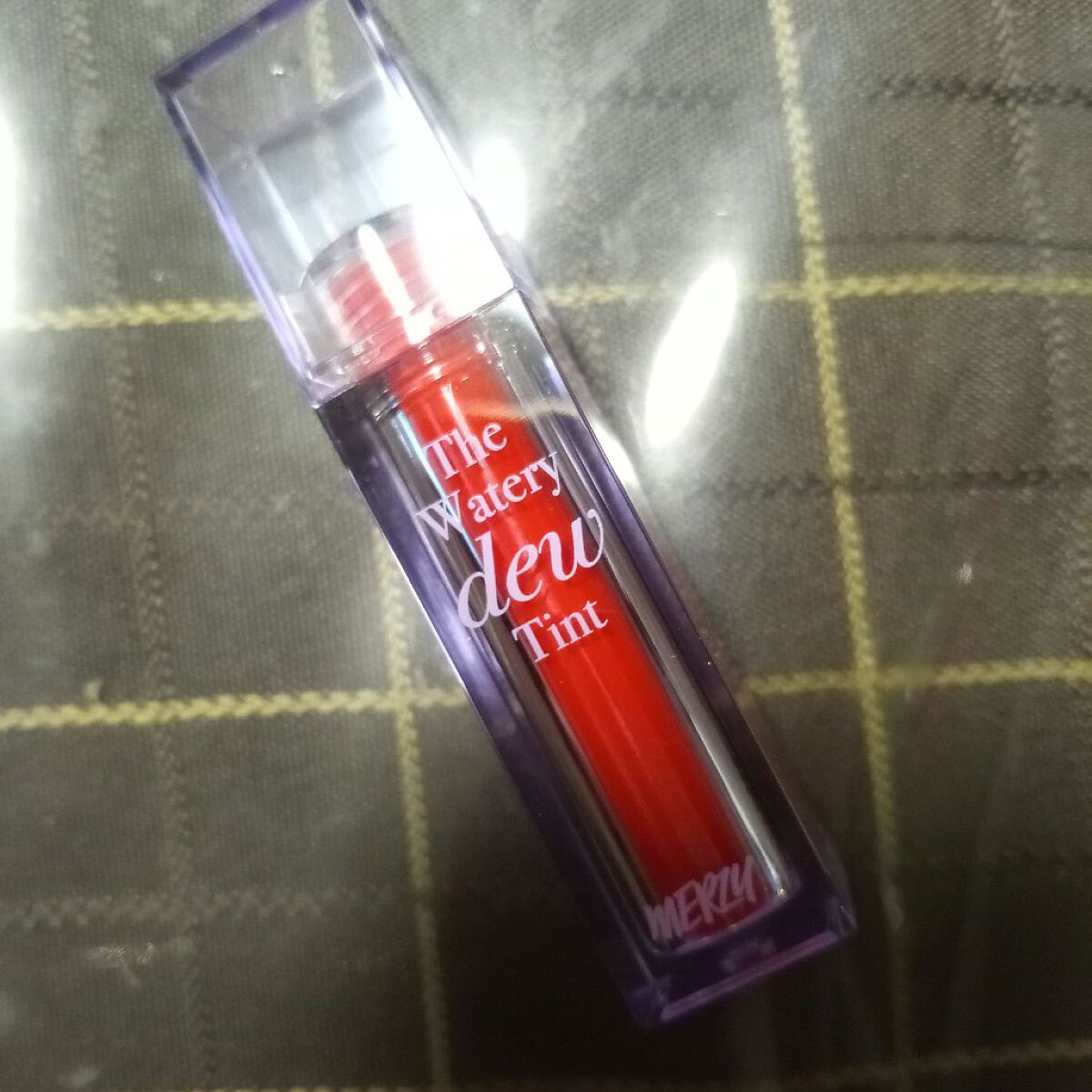ザ ウォータリーデューティント/MERZY/リップティントを使ったクチコミ（1枚目）