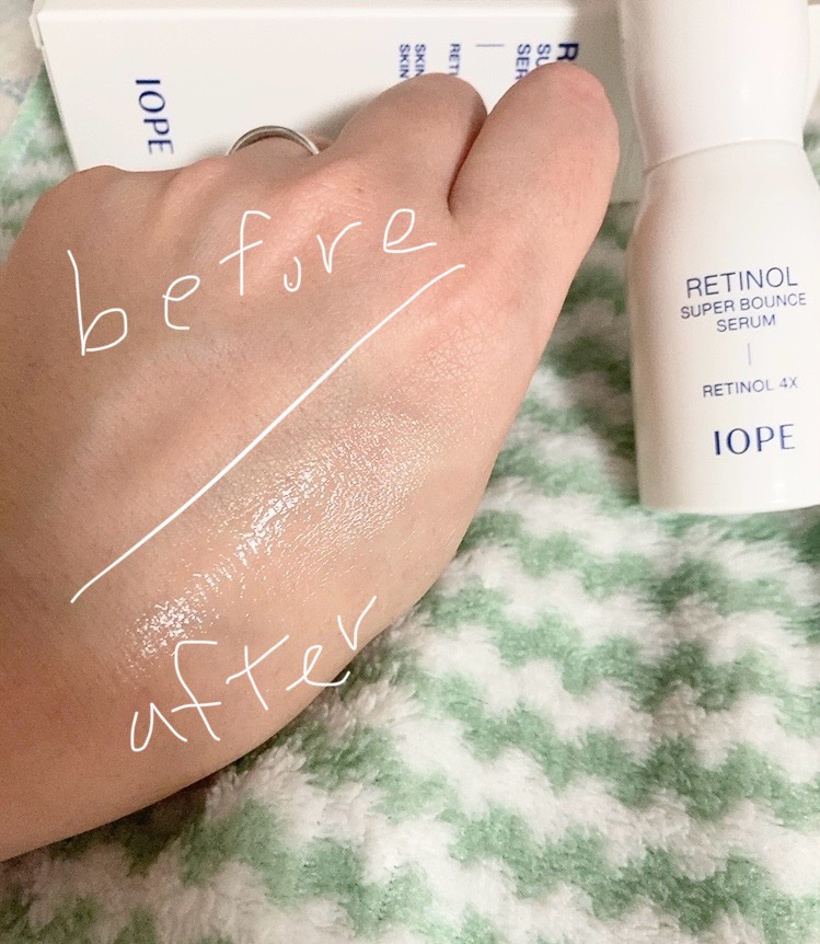 レチノール スーパーバウンス セラム/IOPE/美容液を使ったクチコミ（3枚目）