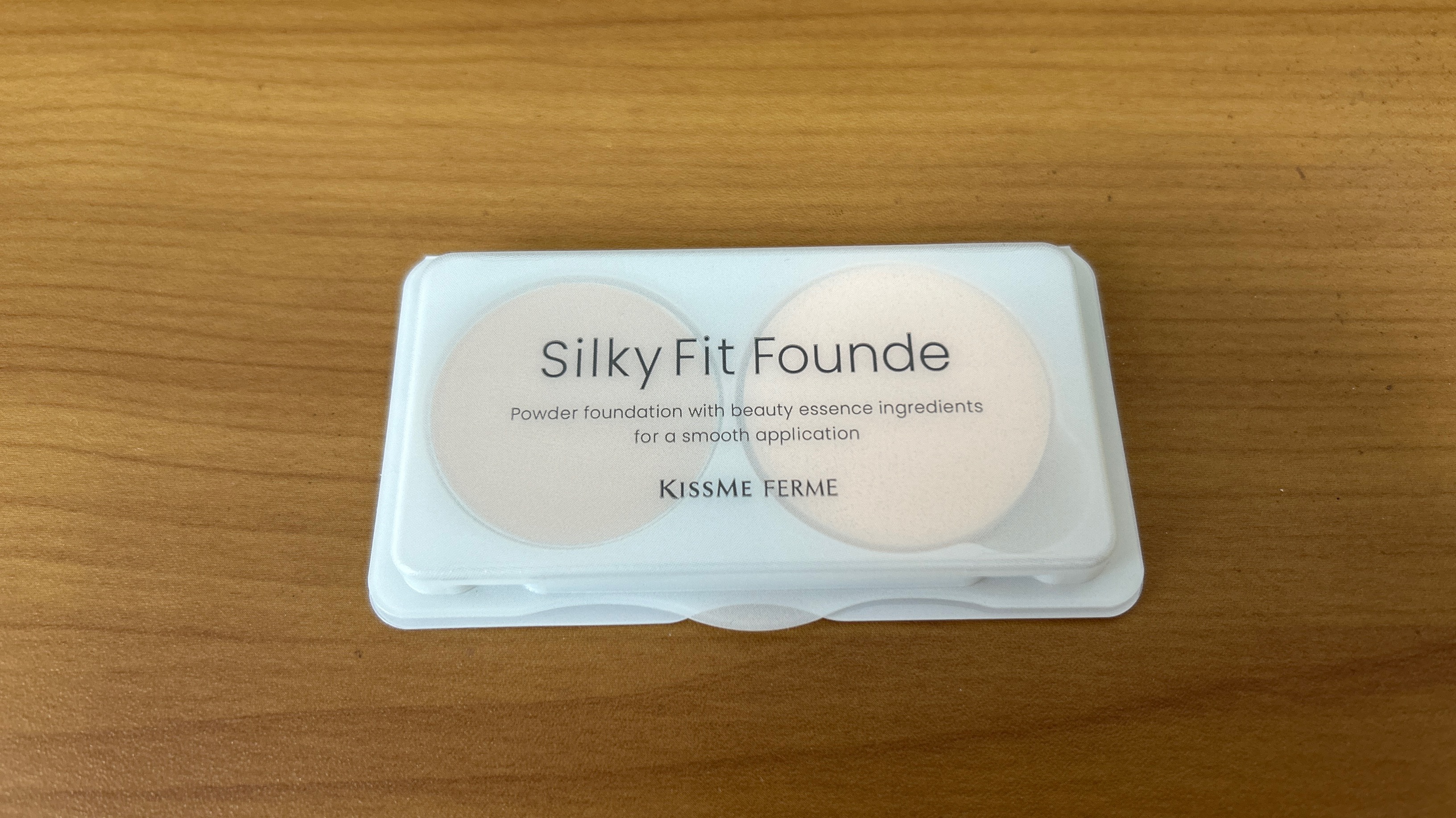 キスミー フェルム シルキーフィットファンデ/キスミー フェルム/パウダーファンデーションを使ったクチコミ（3枚目）