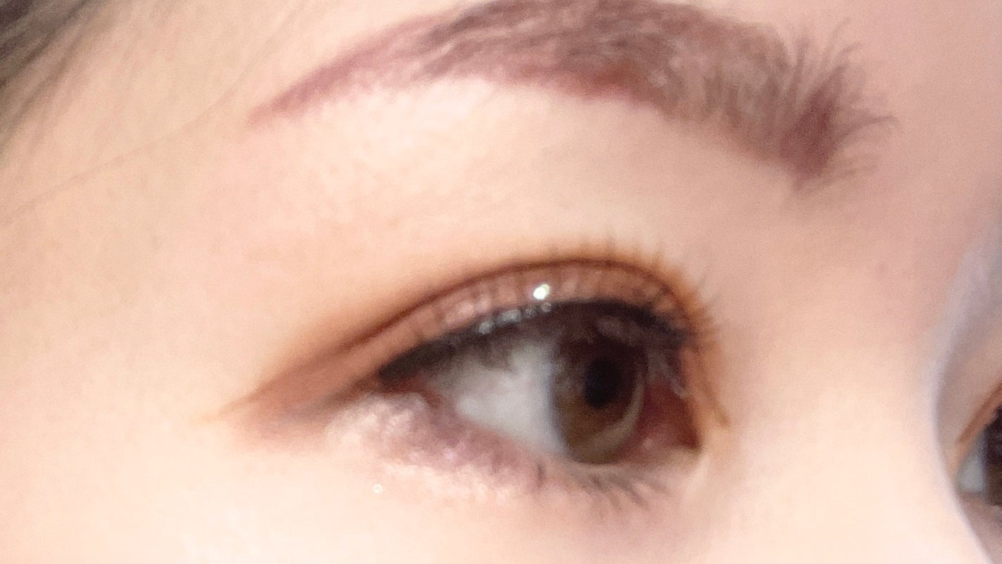 ジェルアイライナー/CEZANNE/ジェルアイライナーを使ったクチコミ(2枚目)