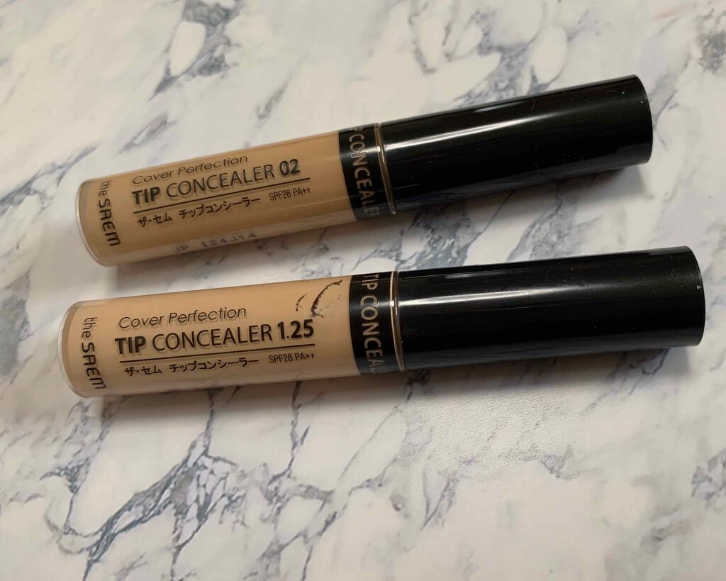 カバーパーフェクション チップコンシーラー/the SAEM/リキッドコンシーラーを使ったクチコミ（3枚目）