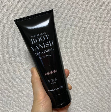 ROOT VANISH 白髪染めカラーシャンプー/ トリートメント/綺和美/市販シャンプーを使ったクチコミ(1枚目)
