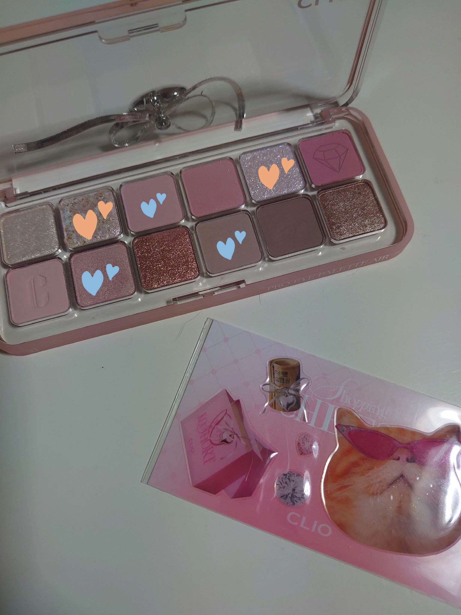 プロ アイ パレット エアー/CLIO/アイシャドウパレットを使ったクチコミ（1枚目）
