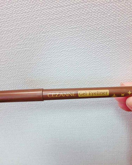 ジェルアイライナー/CEZANNE/ジェルアイライナーを使ったクチコミ(1枚目)