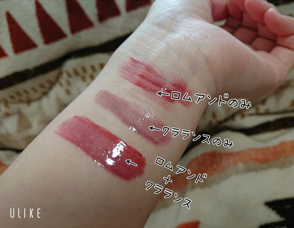 コンフォート リップオイル /CLARINS/リップグロスを使ったクチコミ（2枚目）