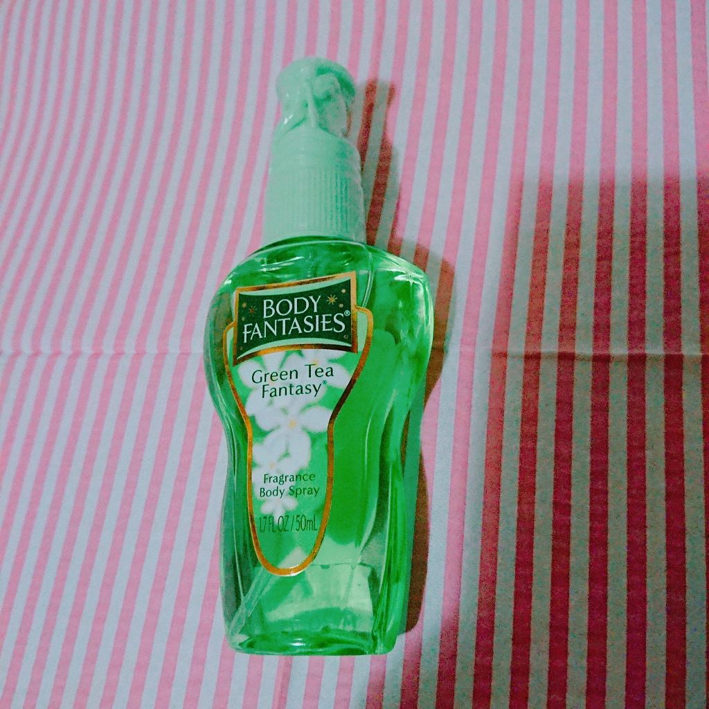 ボディスプレー グリーンティー/ボディファンタジー/香水(レディース)を使ったクチコミ（1枚目）