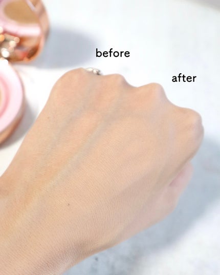 ピンクティーツリーカバークッション/APLIN/クッションファンデーションを使ったクチコミ(5枚目)