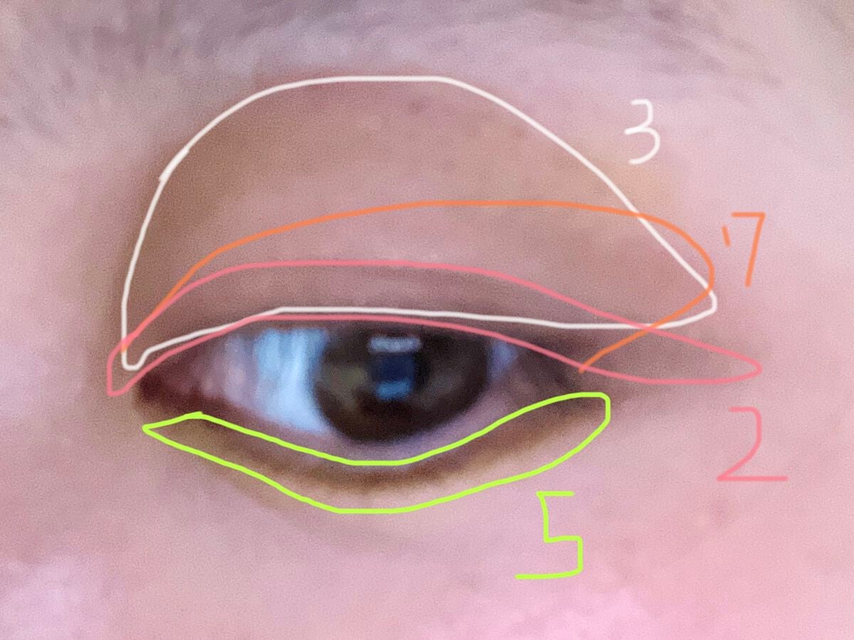 GODDESS 9 EYESHADOW/SUSISU/アイシャドウパレットを使ったクチコミ(8枚目)