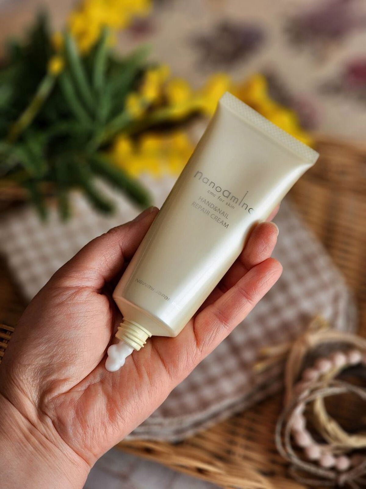 ナノアミノハンド&ネイルリペアクリーム/NewayJapan/ネイルオイル・トリートメントを使ったクチコミ(2枚目)