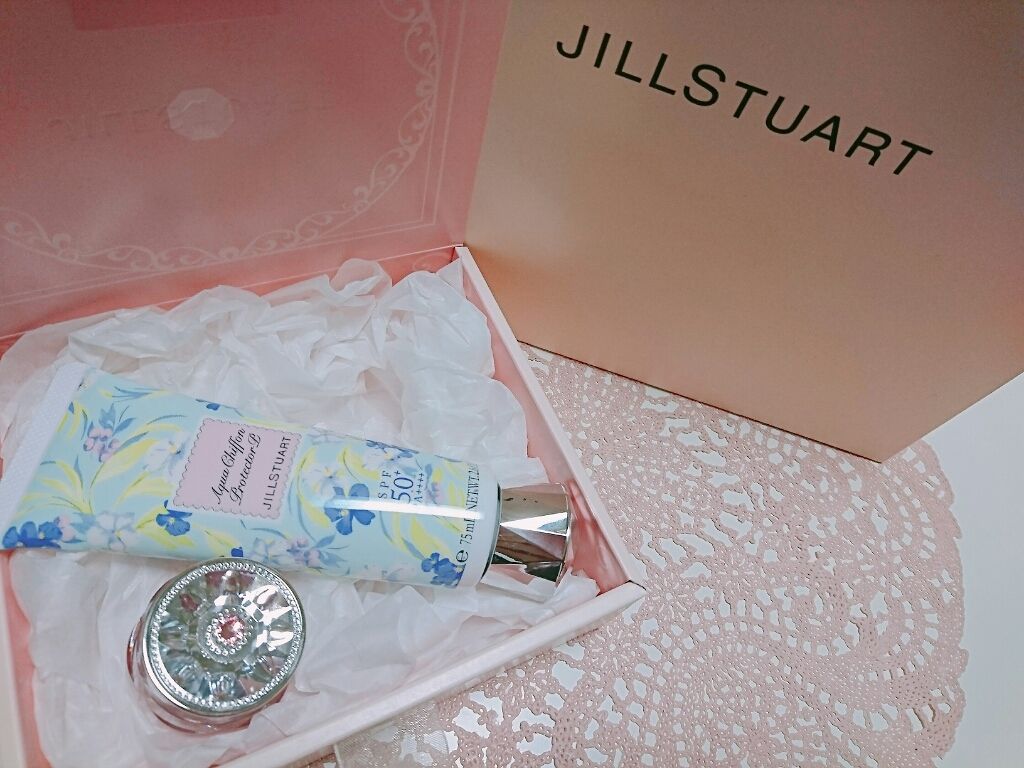 リラックス アクアシフォン プロテクター P/JILL STUART/日焼け止めジェルを使ったクチコミ（2枚目）