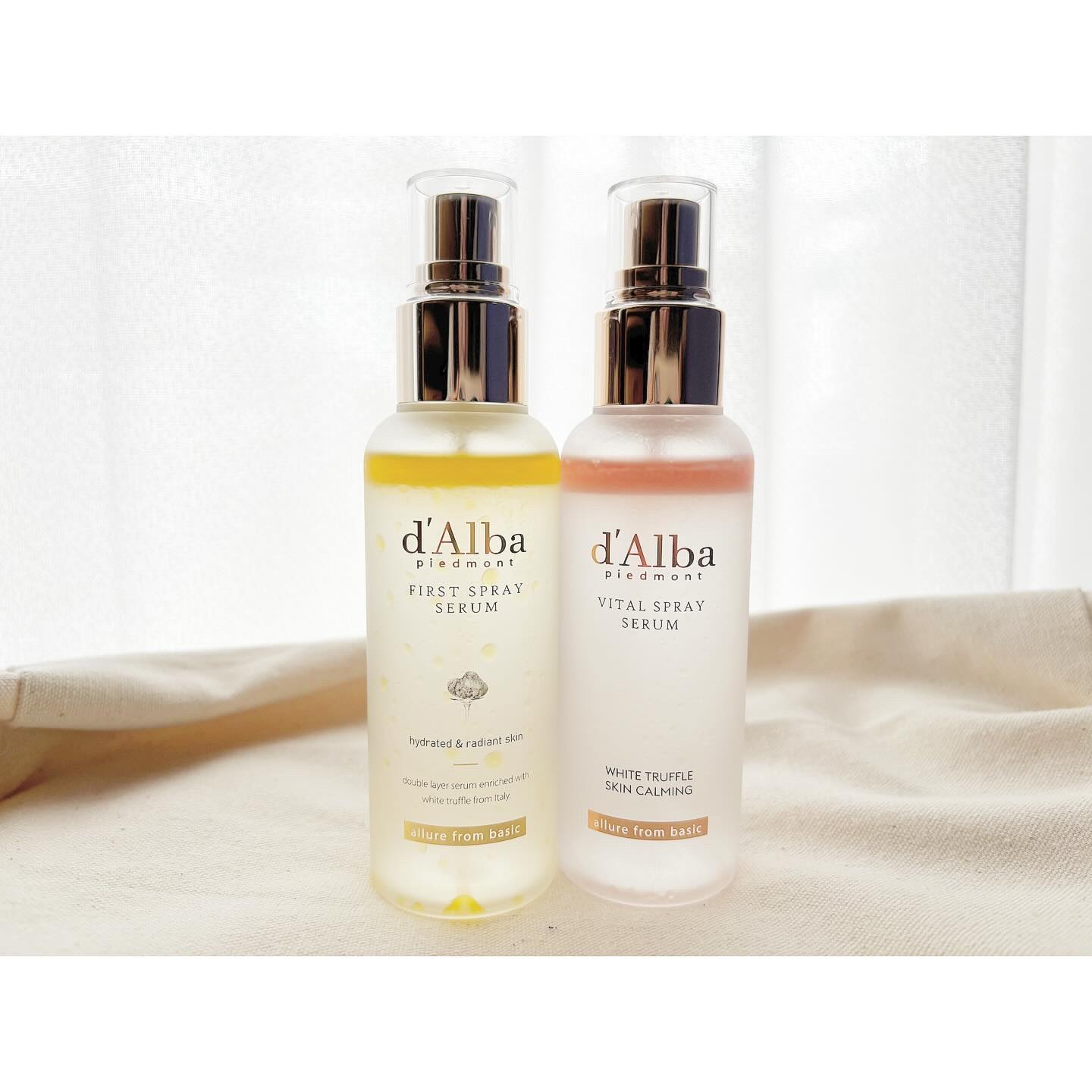 ダルバ ホワイトトリュフファーストスプレーセラム/ダルバ/ミスト状化粧水を使ったクチコミ（1枚目）