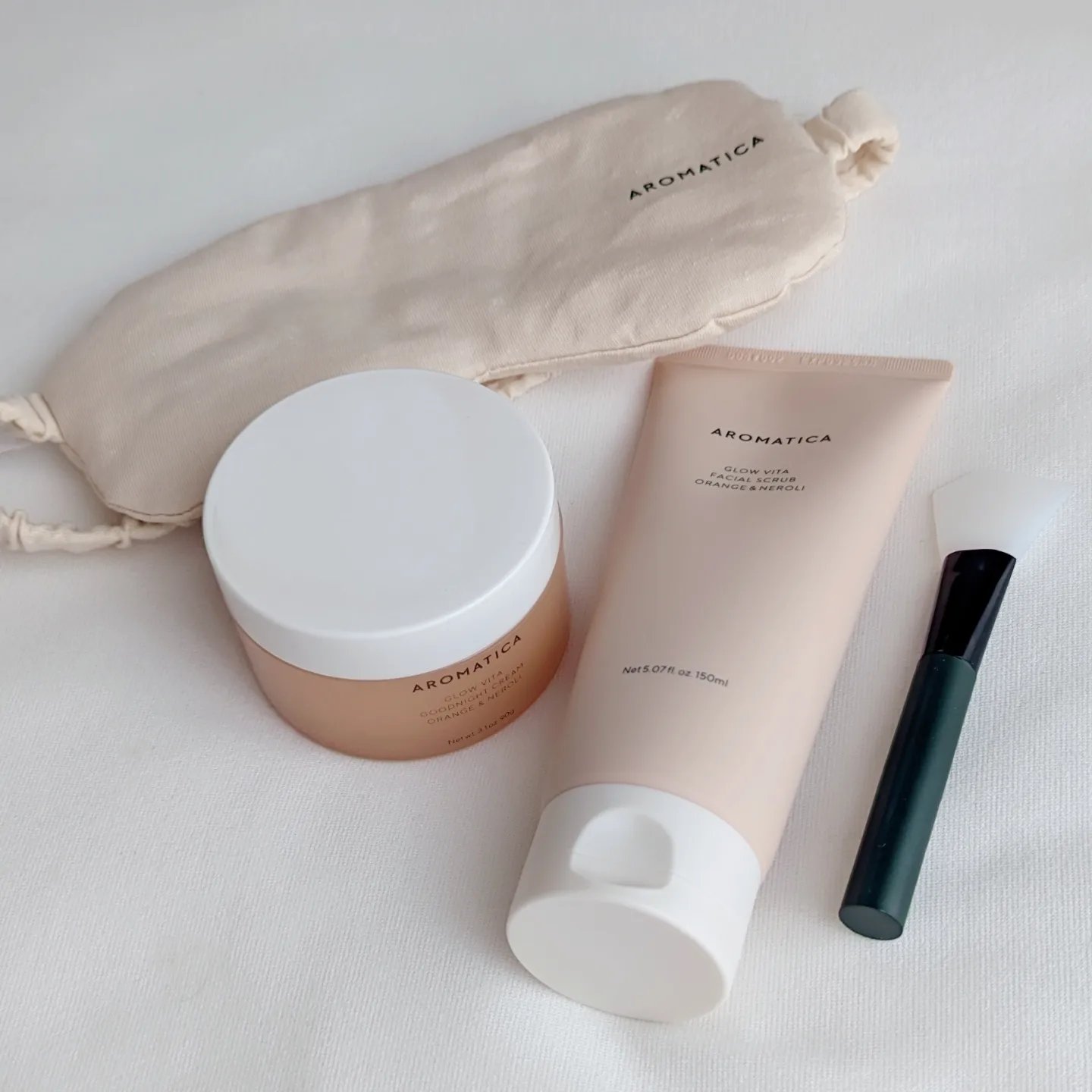 グロービタグットナイトクリーム/AROMATICA/フェイスクリームを使ったクチコミ（1枚目）