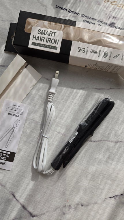 セレジョア スマートヘアアイロン/NEO FRONTIER(ネオフロンティア)/ストレートアイロンを使ったクチコミ(2枚目)