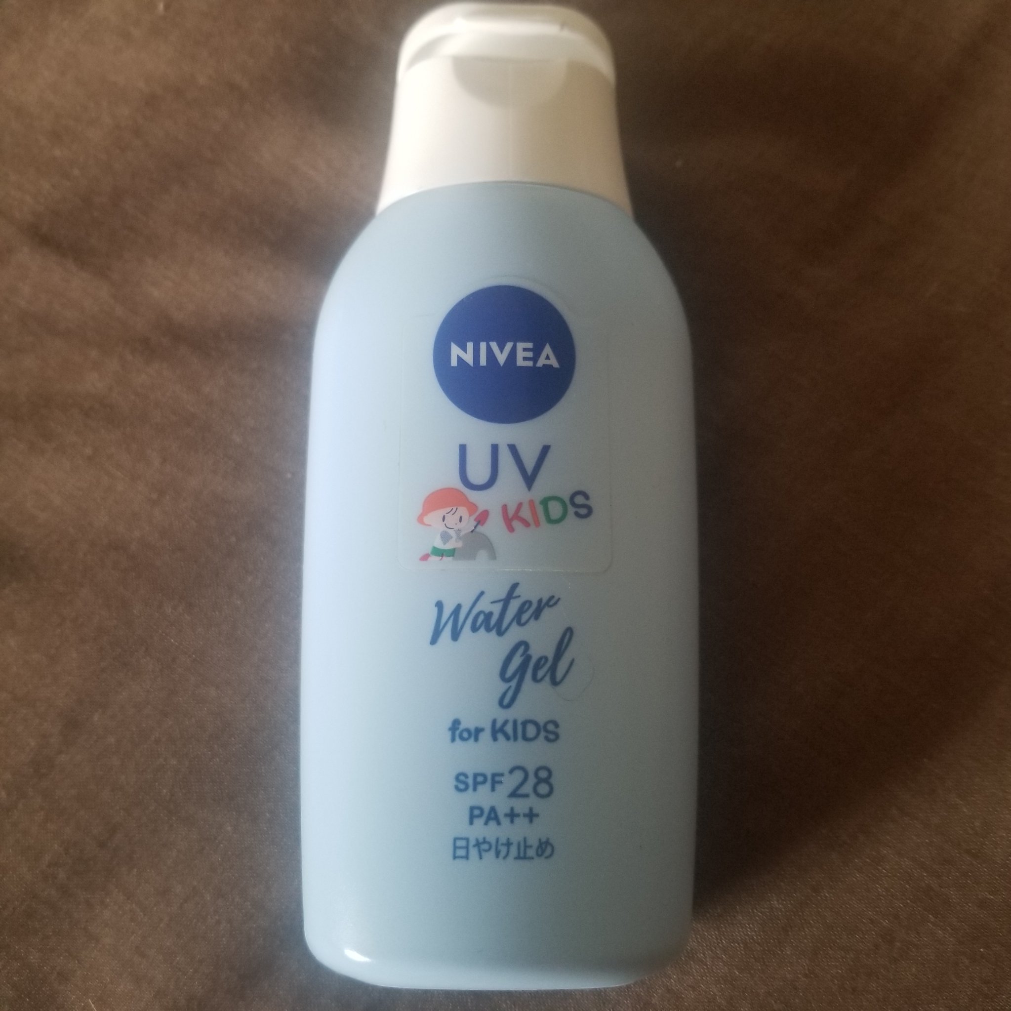 ニベアUV ウォータージェル こども用 SPF28/ニベア/日焼け止めジェルを使ったクチコミ（1枚目）