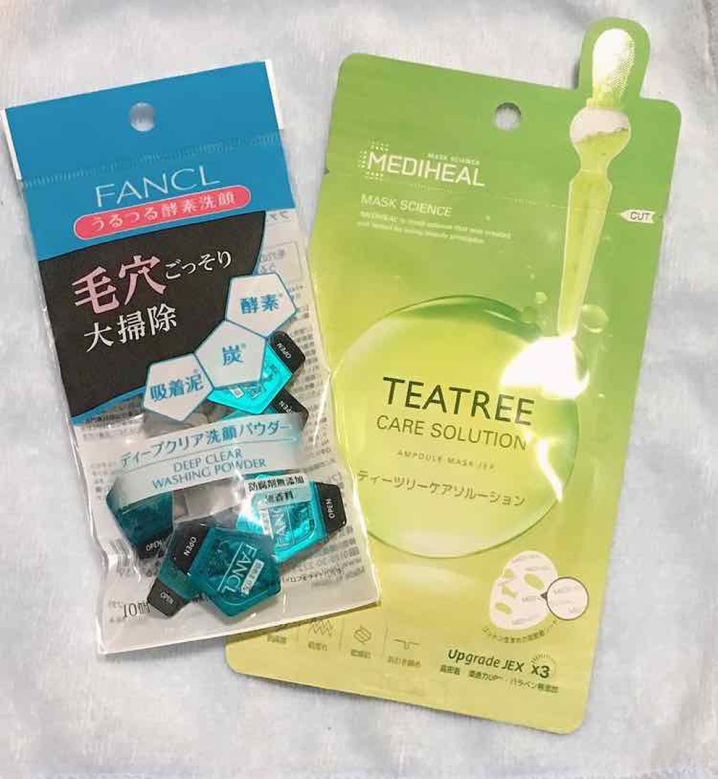 ティーツリーケアソリューション アンプルマスクJEX/MEDIHEAL/シートマスク・パックを使ったクチコミ(1枚目)