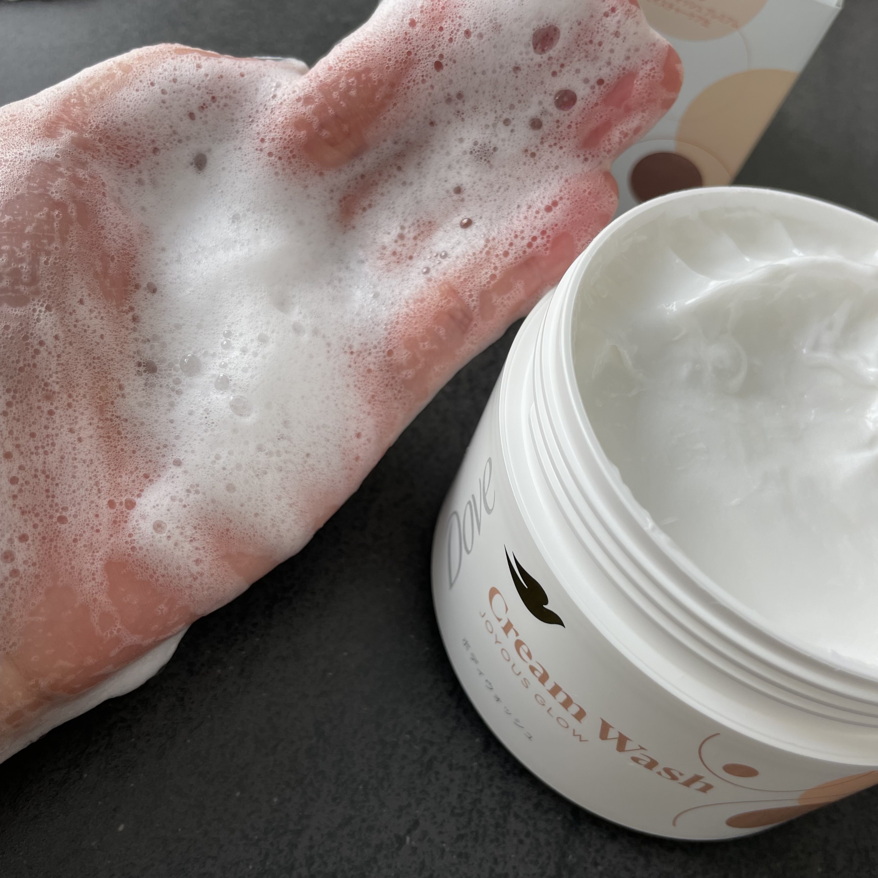 ダヴ クリームボディウォッシュ ジョイアスグロウ/ダヴ/ボディソープを使ったクチコミ（3枚目）