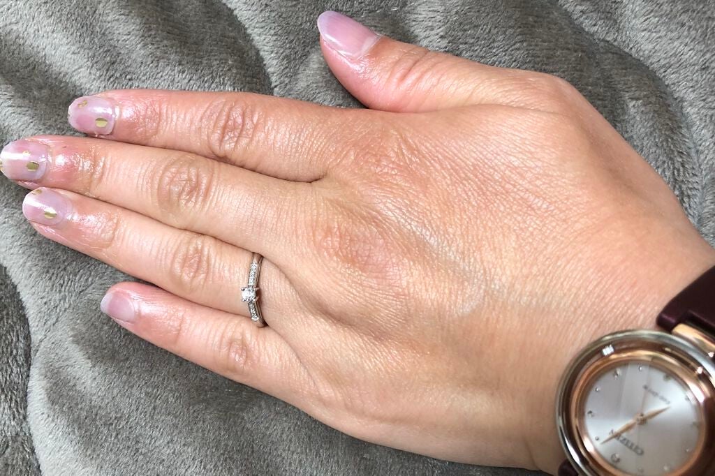 ジェルネイルシール/DAISO/ネイルシールを使ったクチコミ(2枚目)