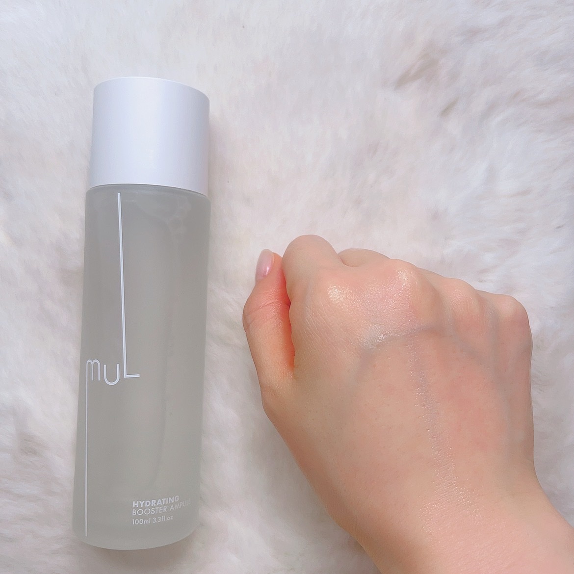 ハイドレーティングブースターアンプル/mul clear/美容液を使ったクチコミ（3枚目）
