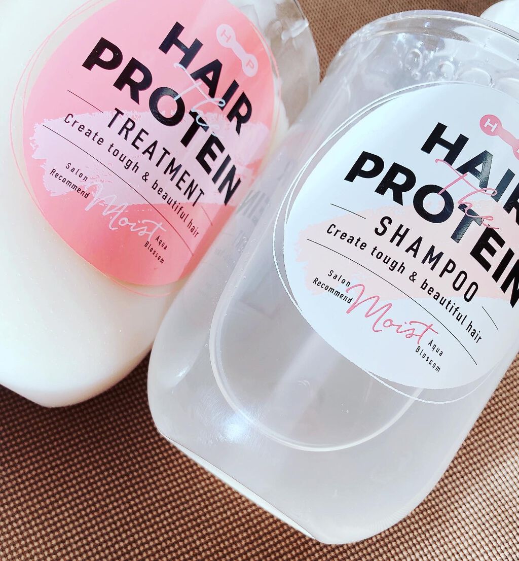 モイストシャンプー／ヘアトリートメント/ヘアザプロテイン/市販シャンプーを使ったクチコミ（2枚目）