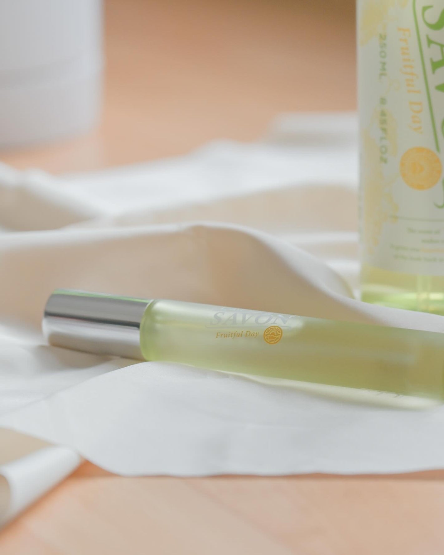 ファブリックスプレー(フルーツフルデイ)/レールデュサボン/ファブリックミストを使ったクチコミ(2枚目)