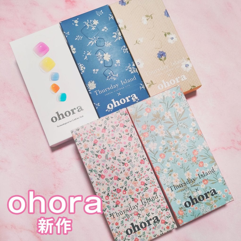 セミキュアジェルネイル(ハンド)/ohora/ネイルシールを使ったクチコミ(1枚目)