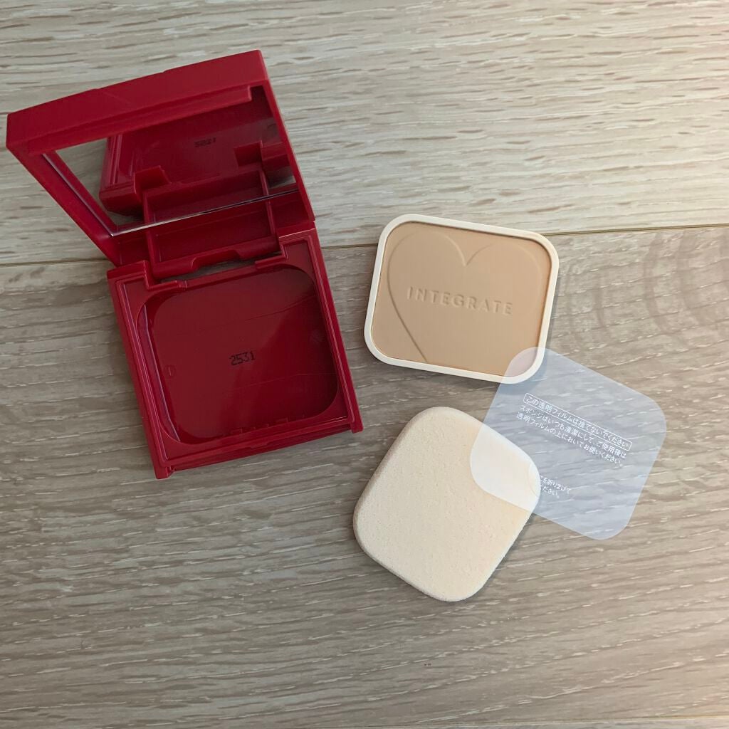 プロフィニッシュファンデーション/インテグレート/パウダーファンデーションを使ったクチコミ(2枚目)