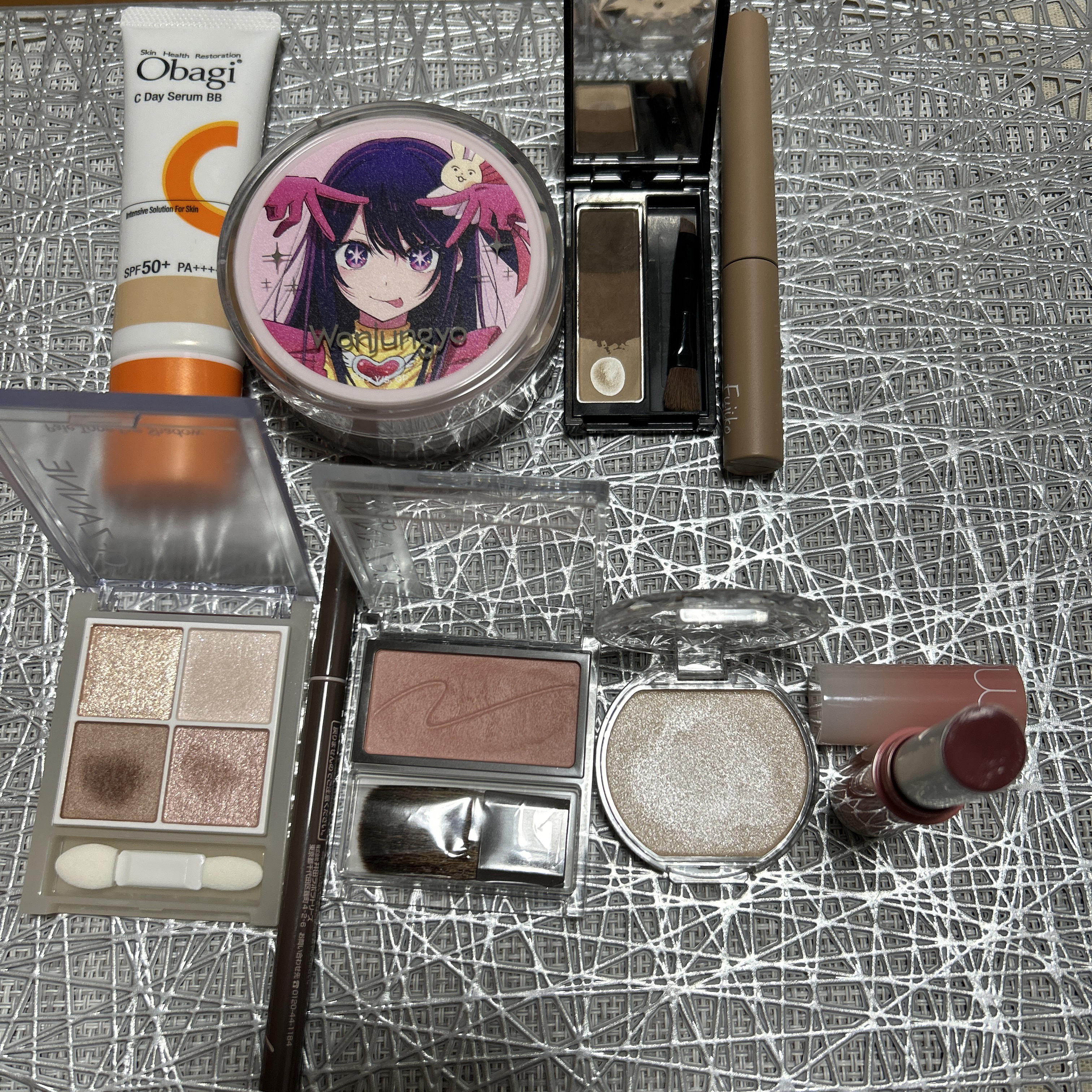 ケイト デザイニングアイブロウ3D/KATE/パウダーアイブロウを使ったクチコミ（2枚目）