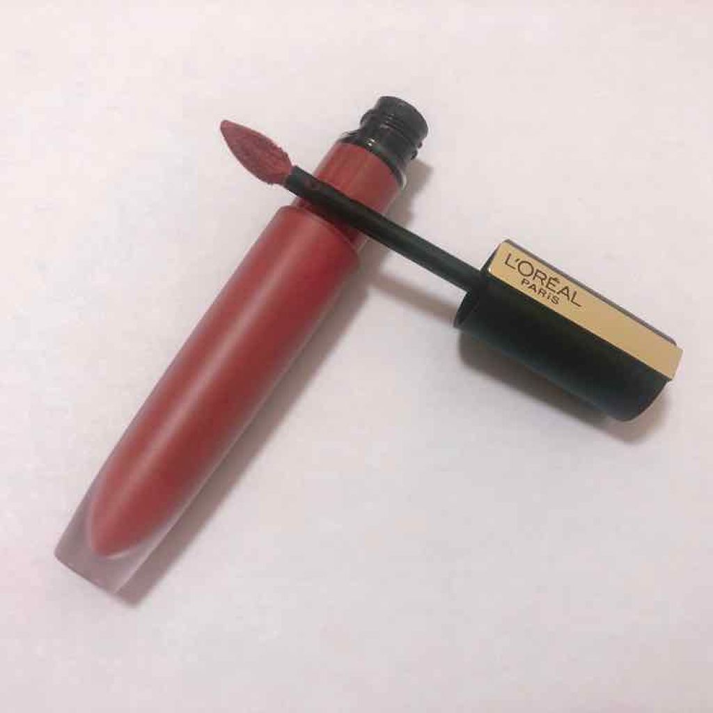 ルージュシグネチャー /ロレアル パリ/リップグロスを使ったクチコミ（1枚目）