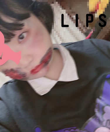 みぃ🌻 on LIPS 「今回したハロウィンメイク🎃🎃🎃２#傷メイク目のクオリティー。低..」（2枚目）